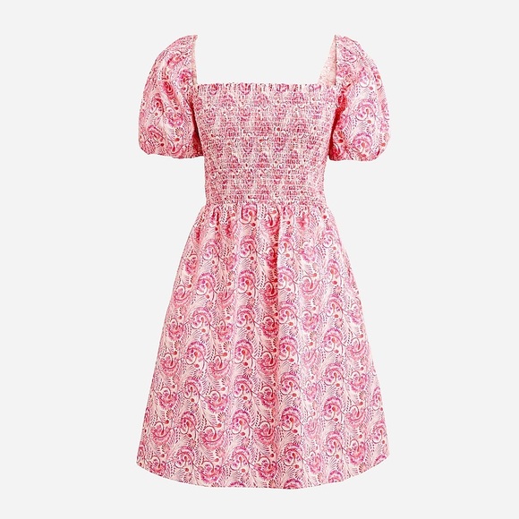 J. Crew Dresses & Skirts - NEW J.Crew Smocked Puff Mini Dress